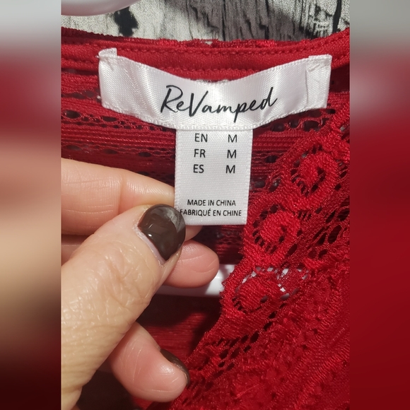 Lace Mini Dress - Picture 2 of 3